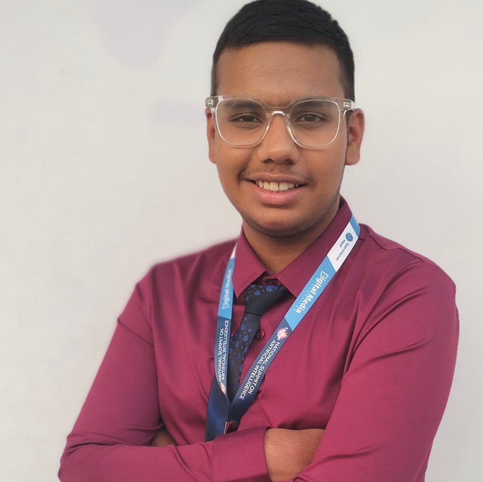 Portrait of Prabesh Dahal, AI researcher and founder of KRIP AI Tech
