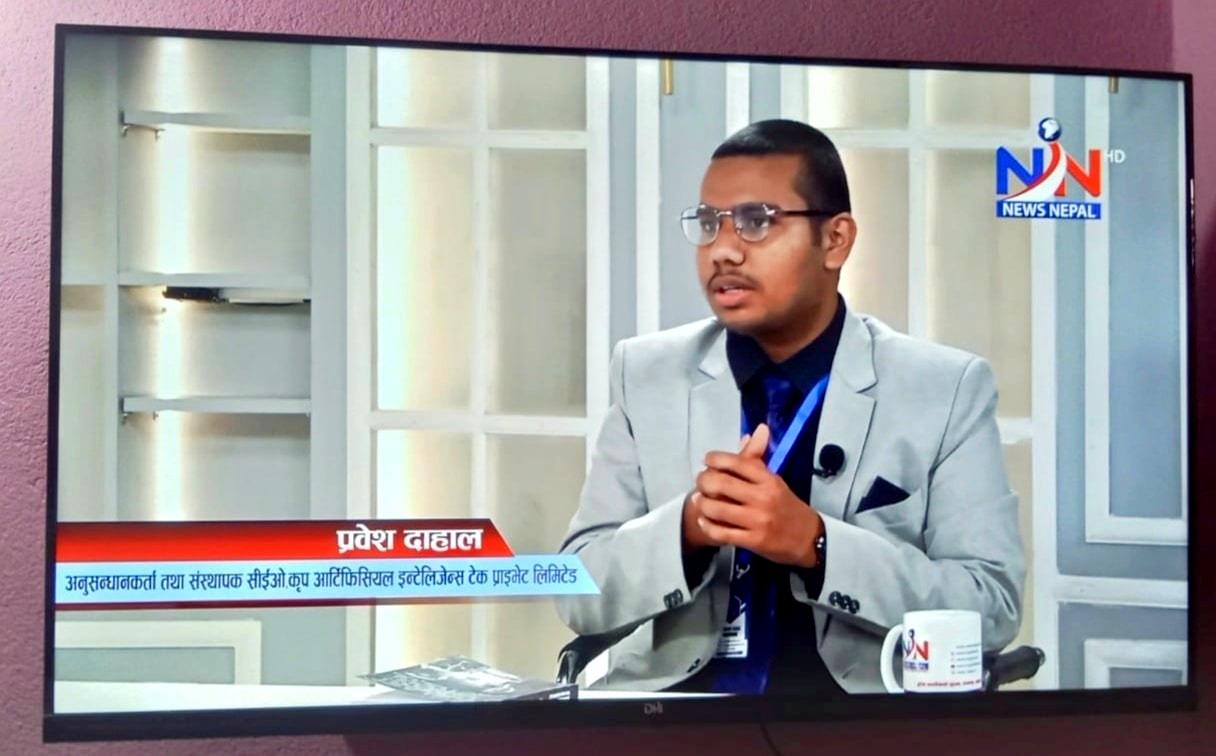 Prabesh Dahal — young innovator and AI researcher from Kathmandu